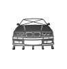 Wieszak na kurtki BMW E36 ekstra prezent drift