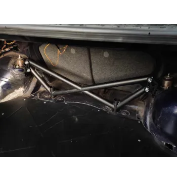 E36 Rozpórka BMW tył tylna KJS DRIFT 1/4 MILI X-BRACE 4punktowa drift kjs