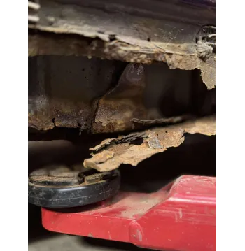 E46 TYLNA Reparaturka progu poszycia BMW punktów podnoszenia reperaturka