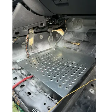 E39 Podłoga BMW PROSTA DRIFT RAJDOWA STAL OCYNKOWANA grip tape CZARNA